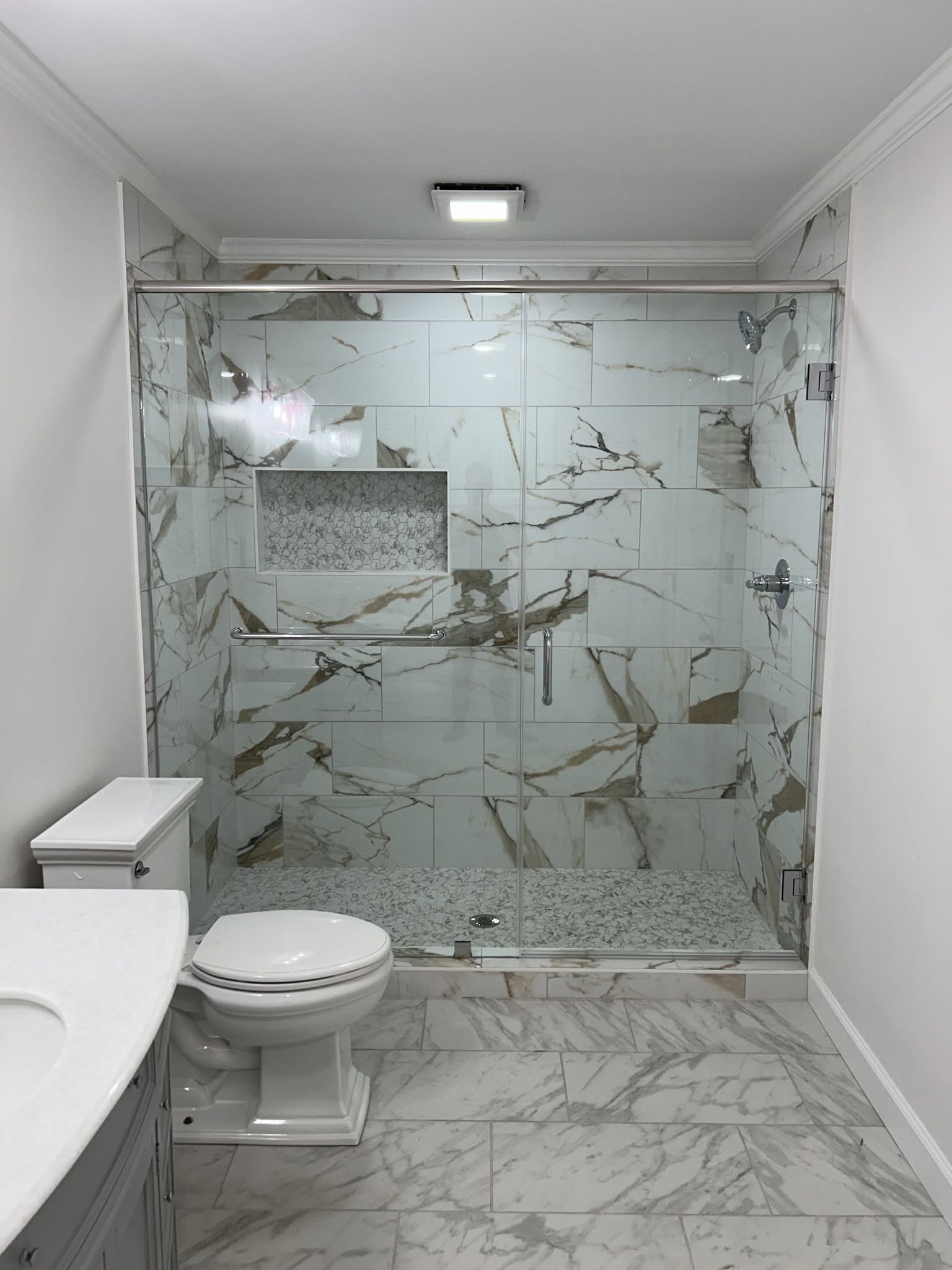Custom Glass Shower Enclosure